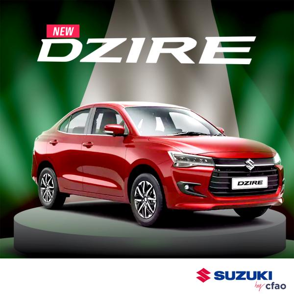 Discover the new Suzuki Dzire GL+